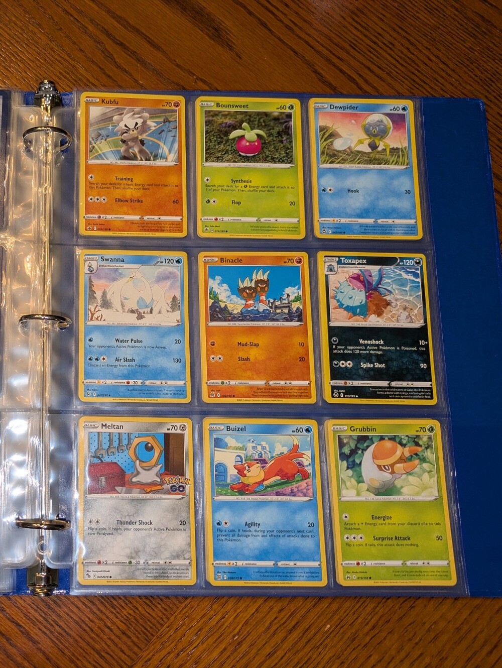 Pokemon Cards Binder 🔥 Pokemon Trading Cards Lot Collection - Picture 9 of 11